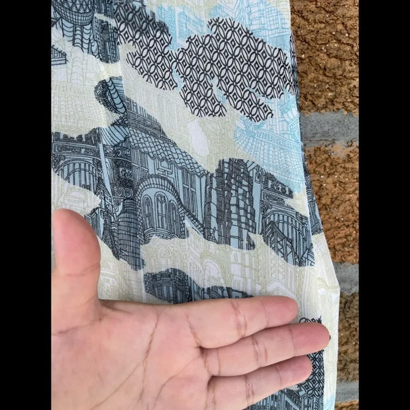 Shanghai Tang  silk sheer dress 10 - Picture 13 of 15